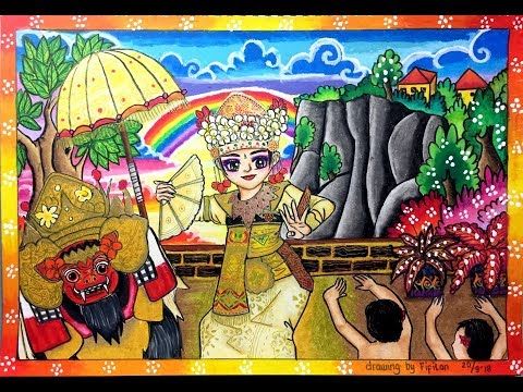 Detail Gambar Lukisan Kebudayaan Indonesia Nomer 5