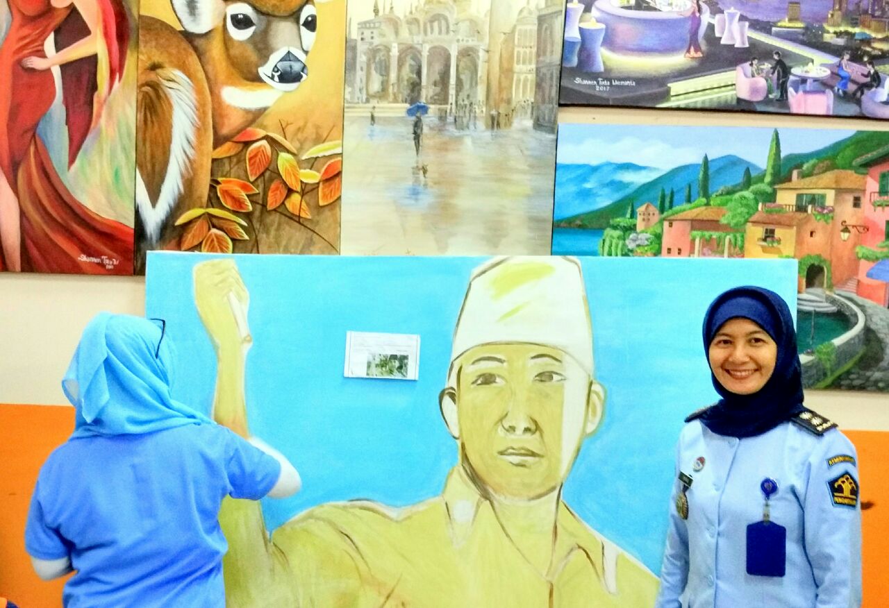 Detail Gambar Lukisan Kegiatan Di Kelas Nomer 43