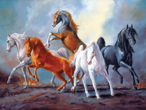 Detail Gambar Lukisan Kuda Nomer 49