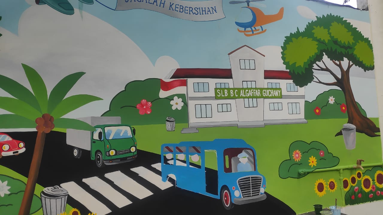 Detail Gambar Lukisan Lingkungan Sekolah Nomer 44