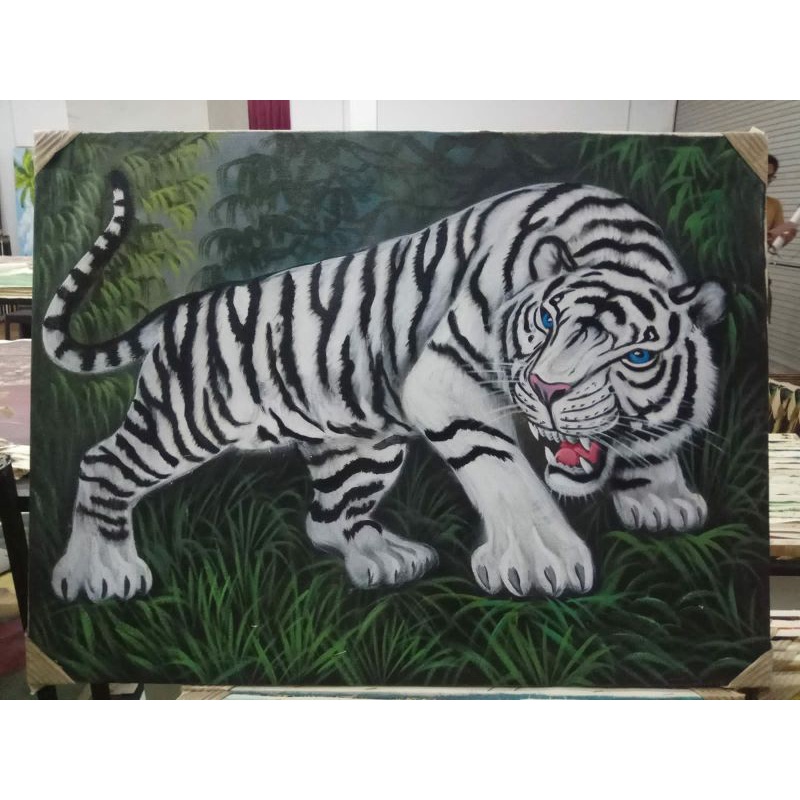 Detail Gambar Lukisan Macan Nomer 55