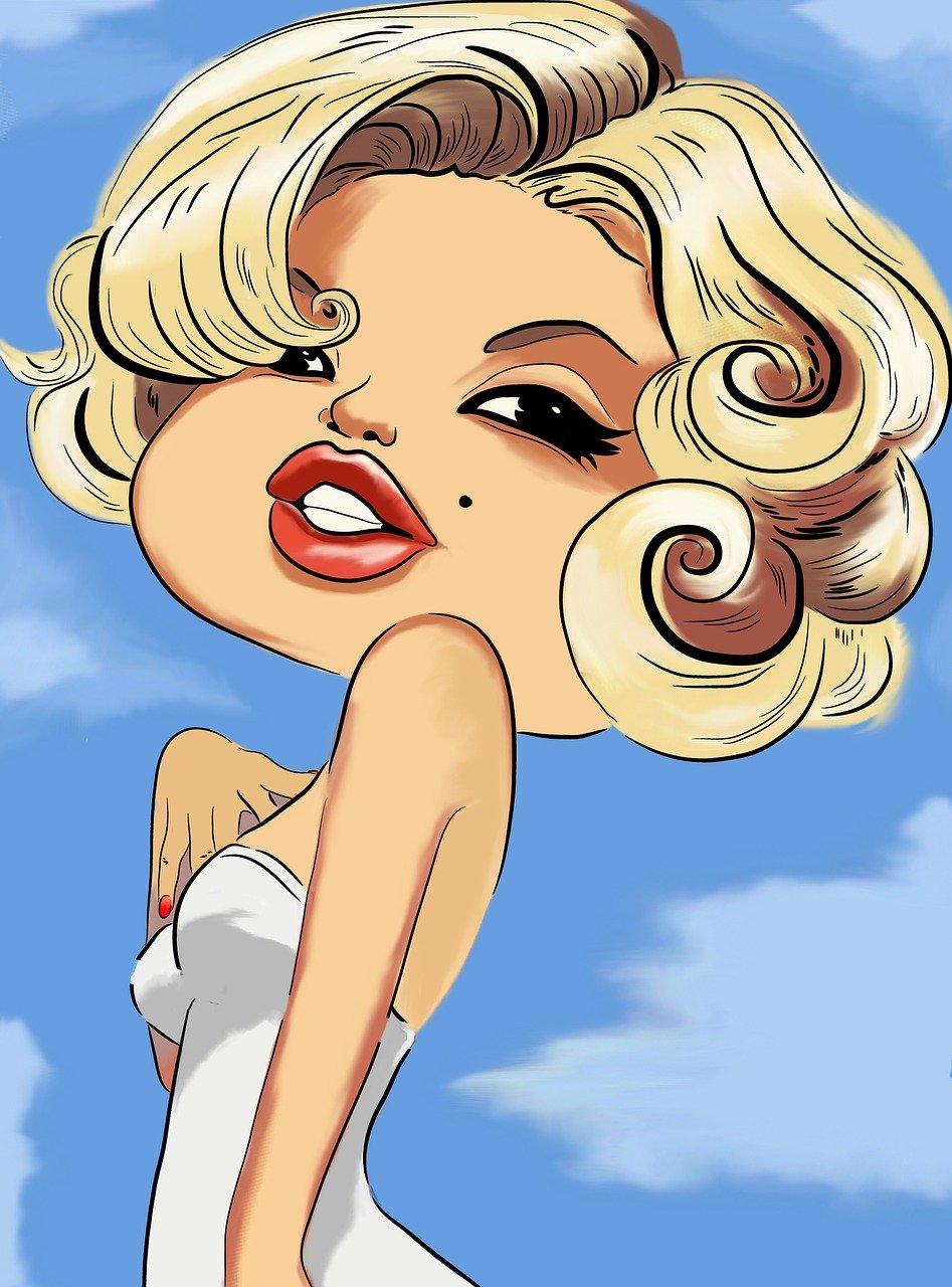 Detail Gambar Lukisan Marylin Monroe Nomer 11