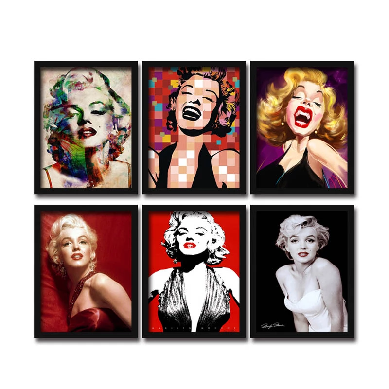 Detail Gambar Lukisan Marylin Monroe Nomer 21