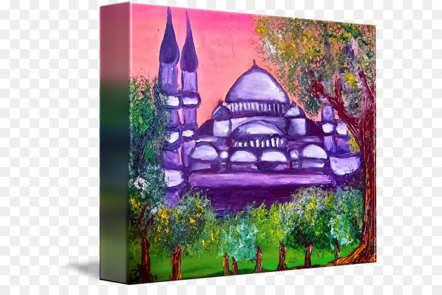 Detail Gambar Lukisan Masjid Nomer 24