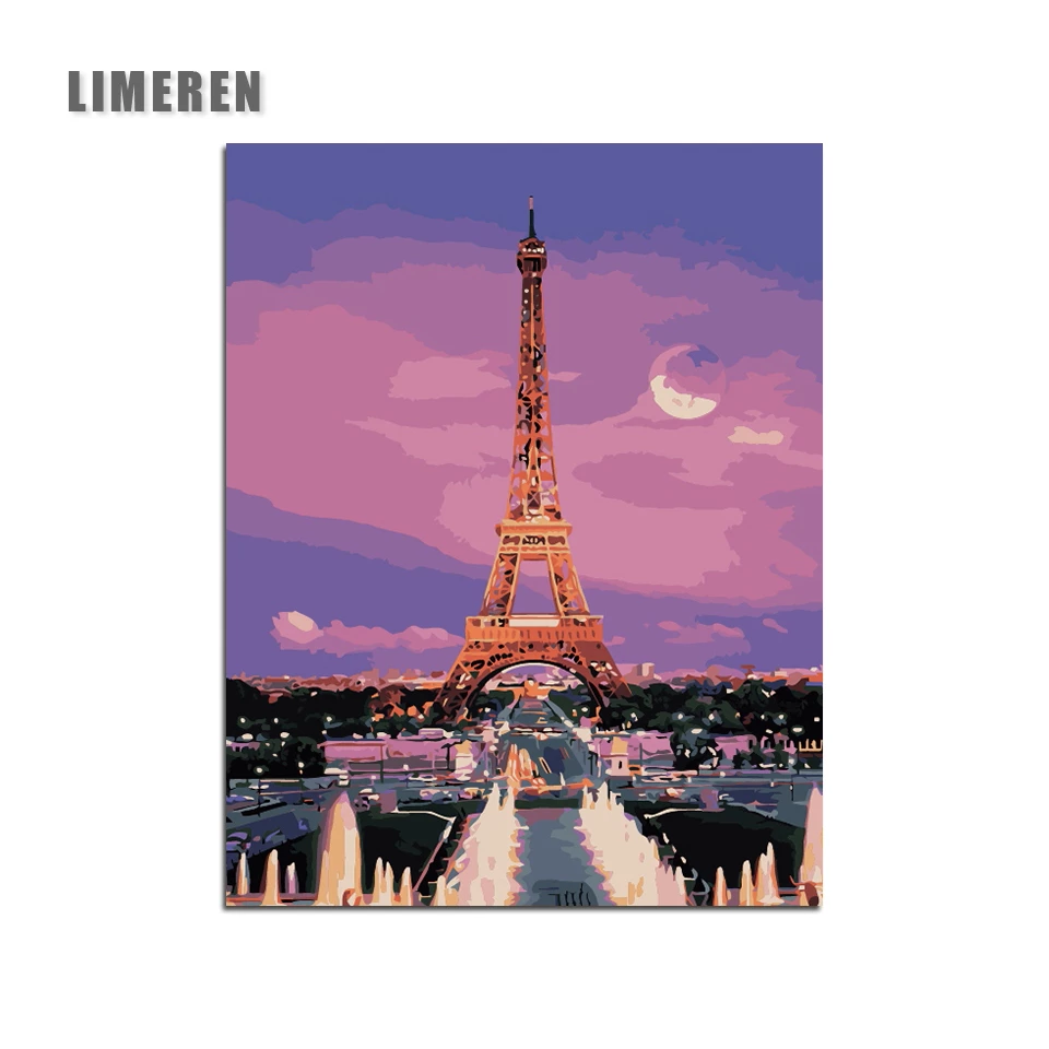 Detail Gambar Lukisan Menara Eiffel Nomer 21