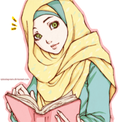 Detail Gambar Lukisan Orang Berhijab Nomer 28