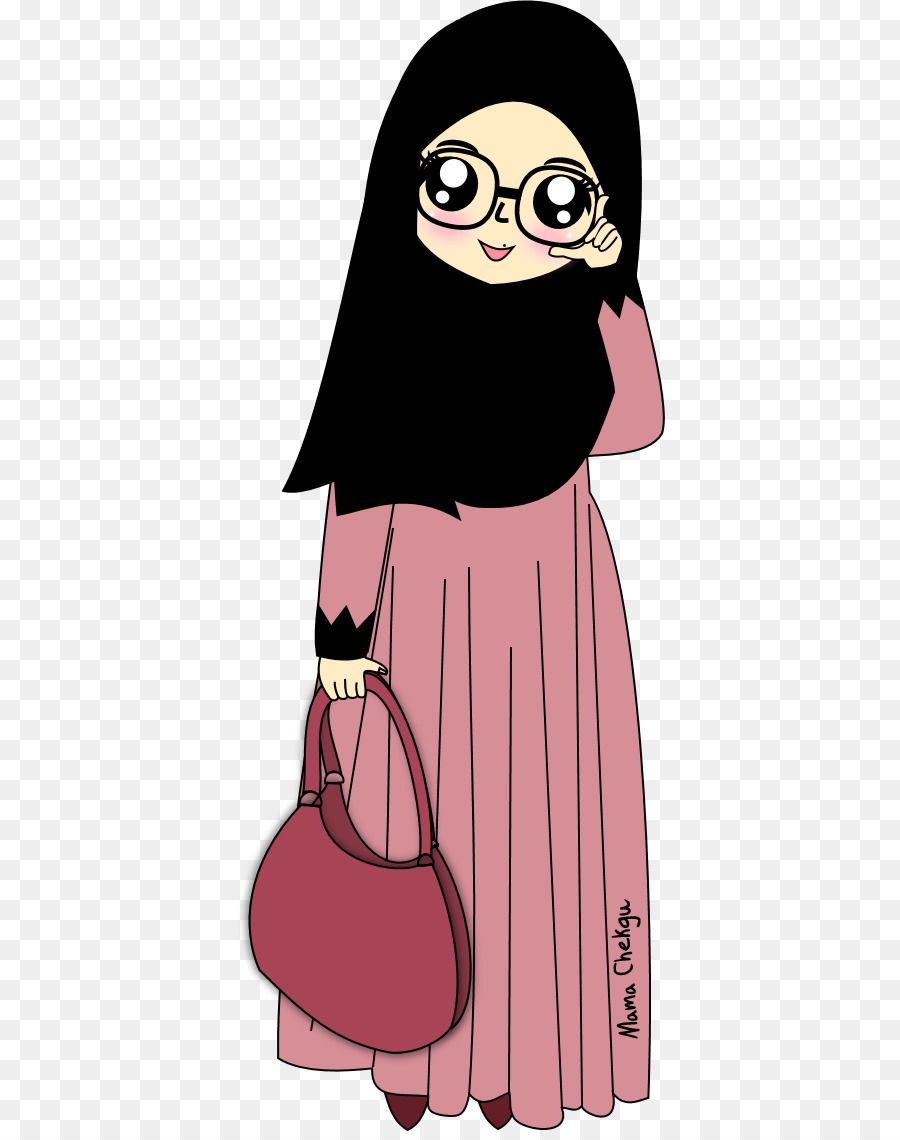 Detail Gambar Lukisan Orang Berhijab Nomer 36