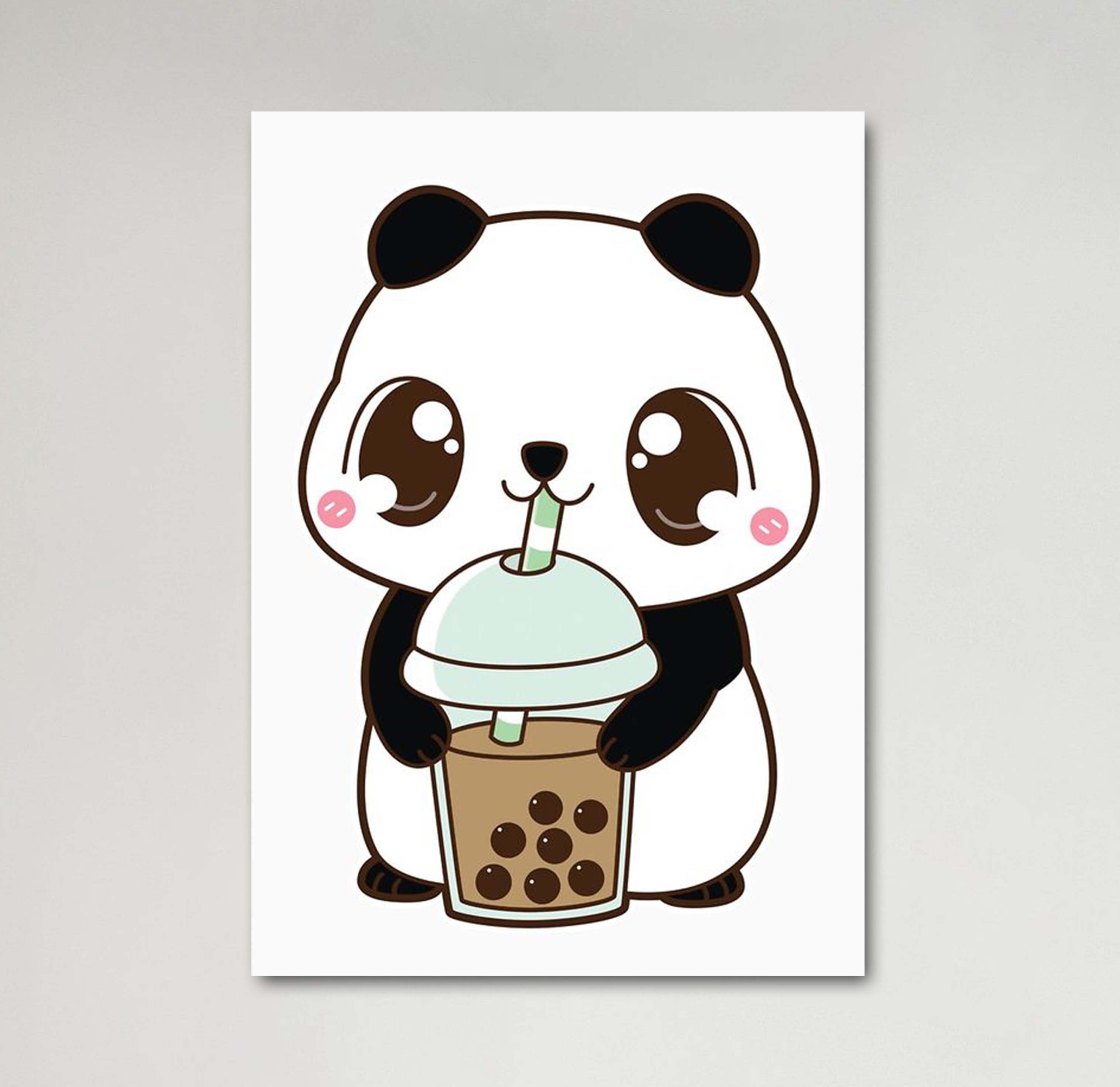 Gambar Lukisan Panda - 57+ Koleksi Gambar