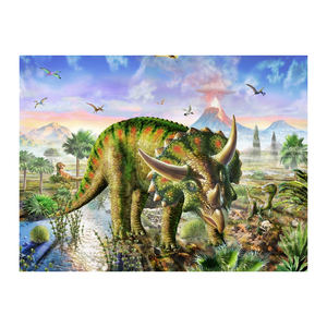 Detail Gambar Lukisan Pemandangan Dinosaur Berwarna Nomer 26