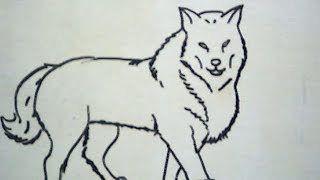 Detail Gambar Lukisan Serigala Nomer 56