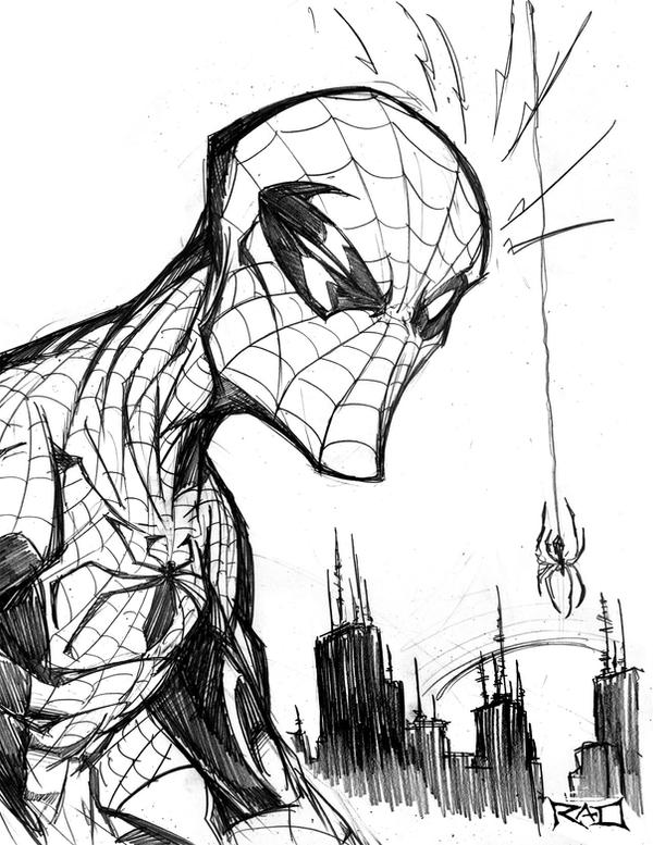 Detail Gambar Lukisan Spiderman Nomer 17