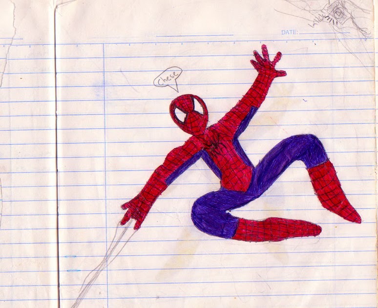 Detail Gambar Lukisan Spiderman Nomer 25