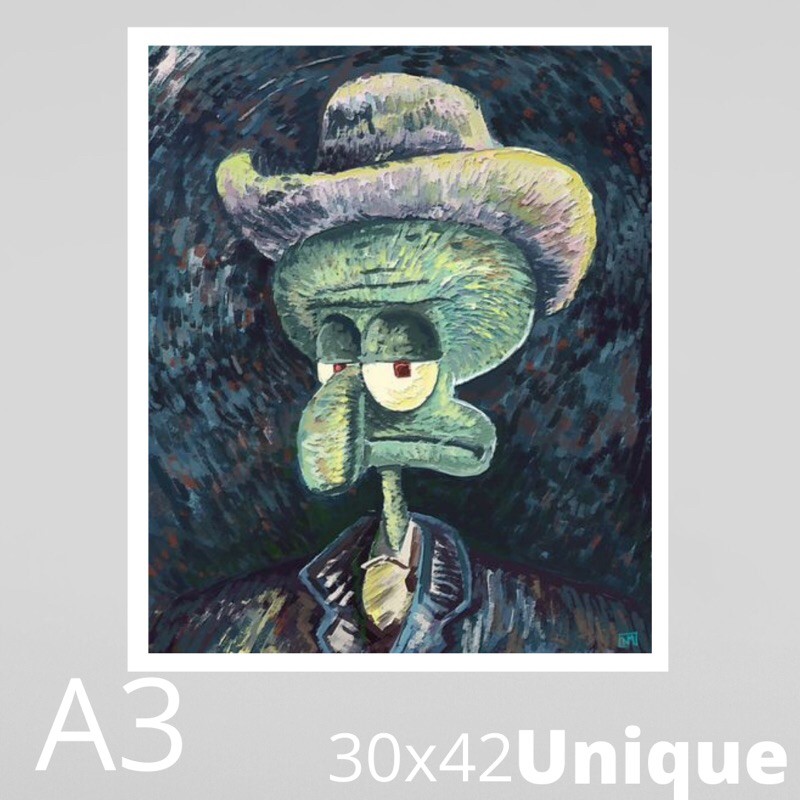 Detail Gambar Lukisan Squidward Nomer 43