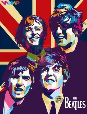 Detail Gambar Lukisan The Beatles Nomer 18