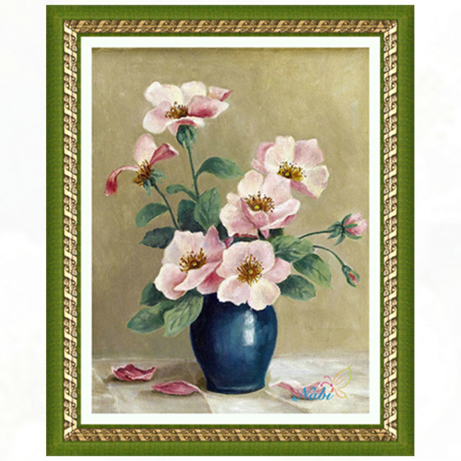 Detail Gambar Lukisan Vas Bunga Nomer 46