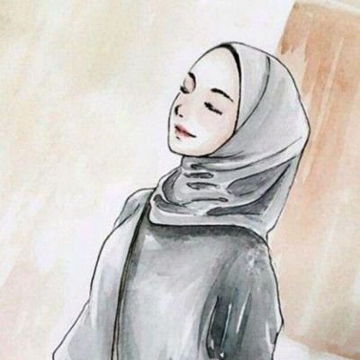 Detail Gambar Lukisan Wanita Berhijab Nomer 55