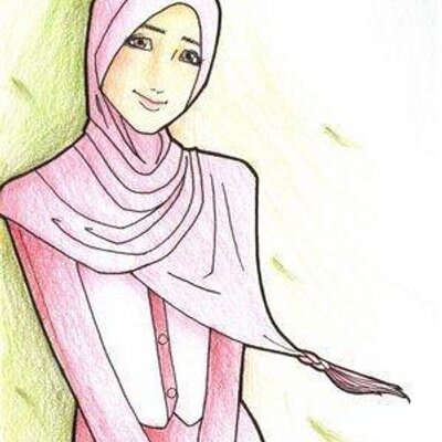 Detail Gambar Lukisan Wanita Muslimah Nomer 35