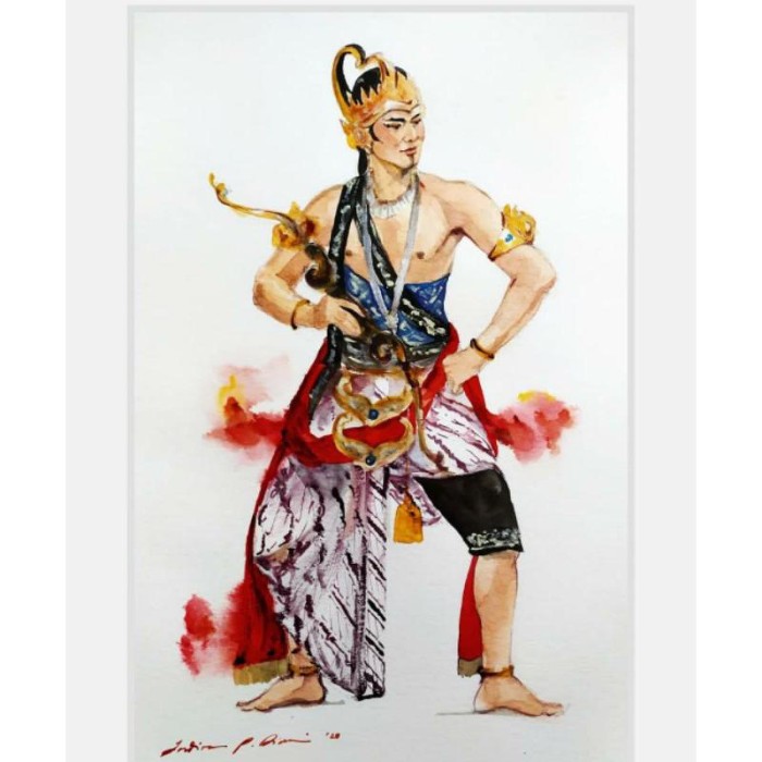 Gambar Lukisan Wayang Orang - KibrisPDR