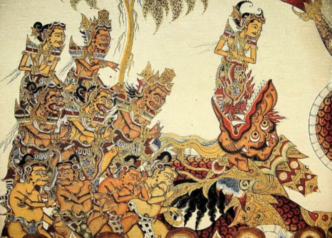 Detail Gambar Lukisan Wayang Orang Nomer 46