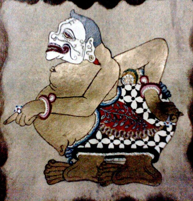 Detail Gambar Lukisan Wayang Semar Nomer 3