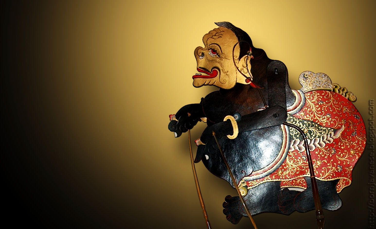 Detail Gambar Lukisan Wayang Semar Nomer 26