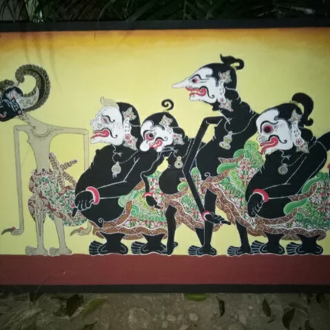 Detail Gambar Lukisan Wayang Semar Nomer 30