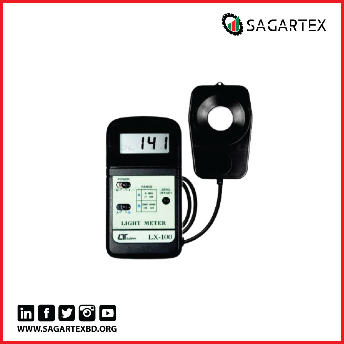 Detail Gambar Luxmeter Lx 100 Nomer 3