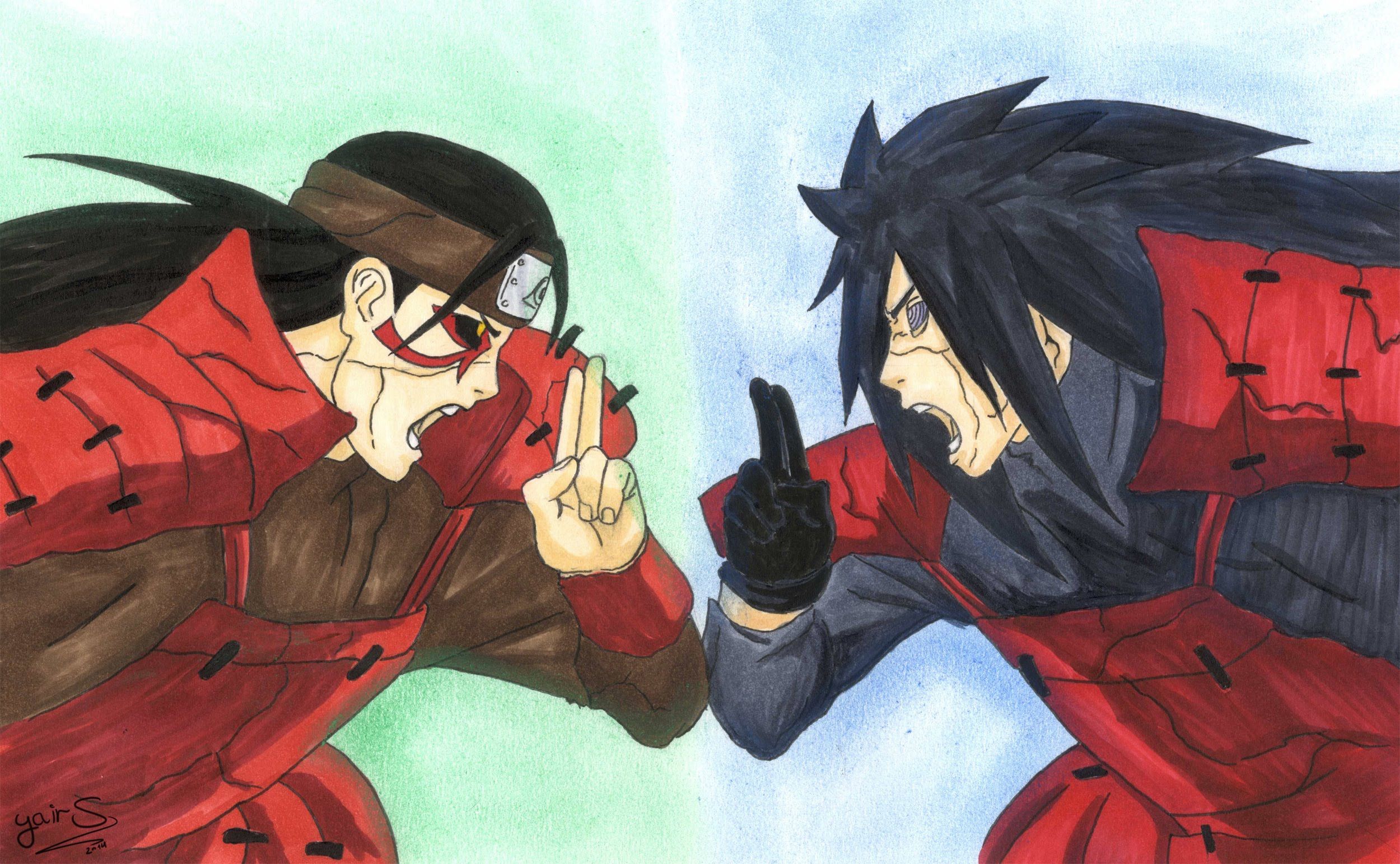 Detail Gambar Madara Vs Hashirama Senju Nomer 3