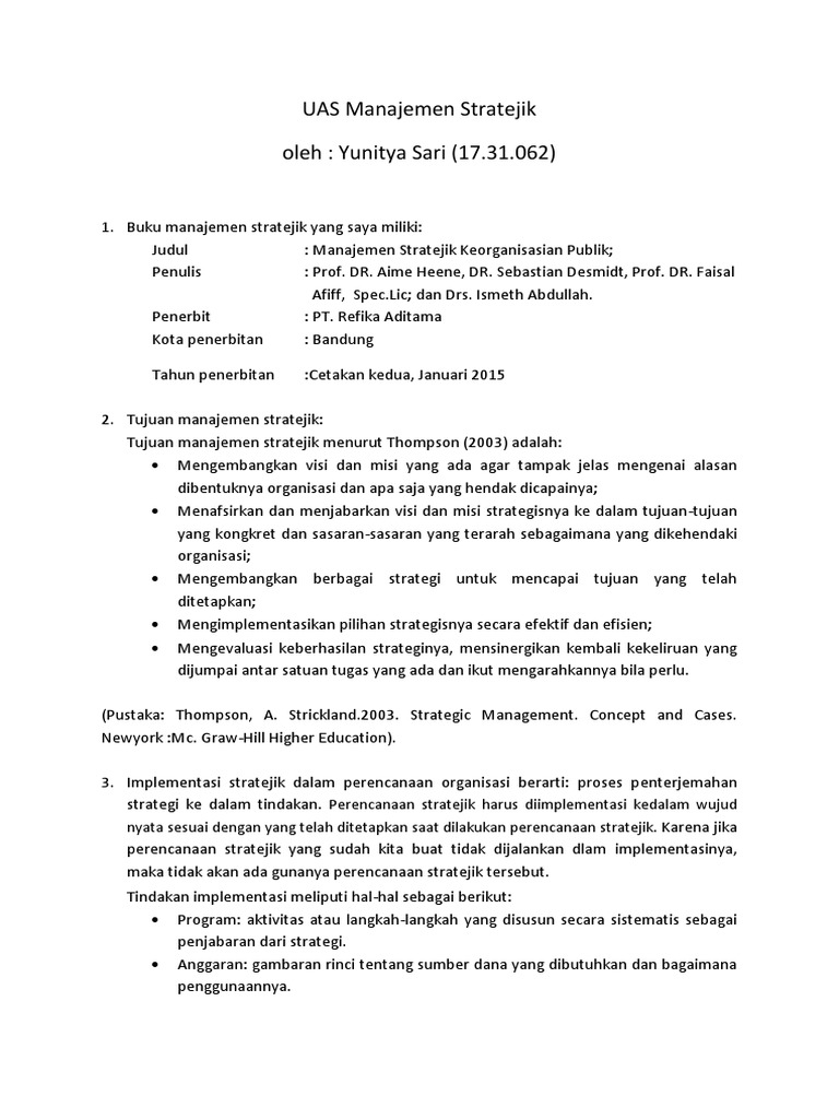 Detail Contoh Soal Uas Nomer 22