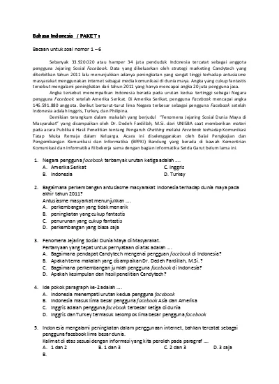 Detail Contoh Soal Uasbn Nomer 50