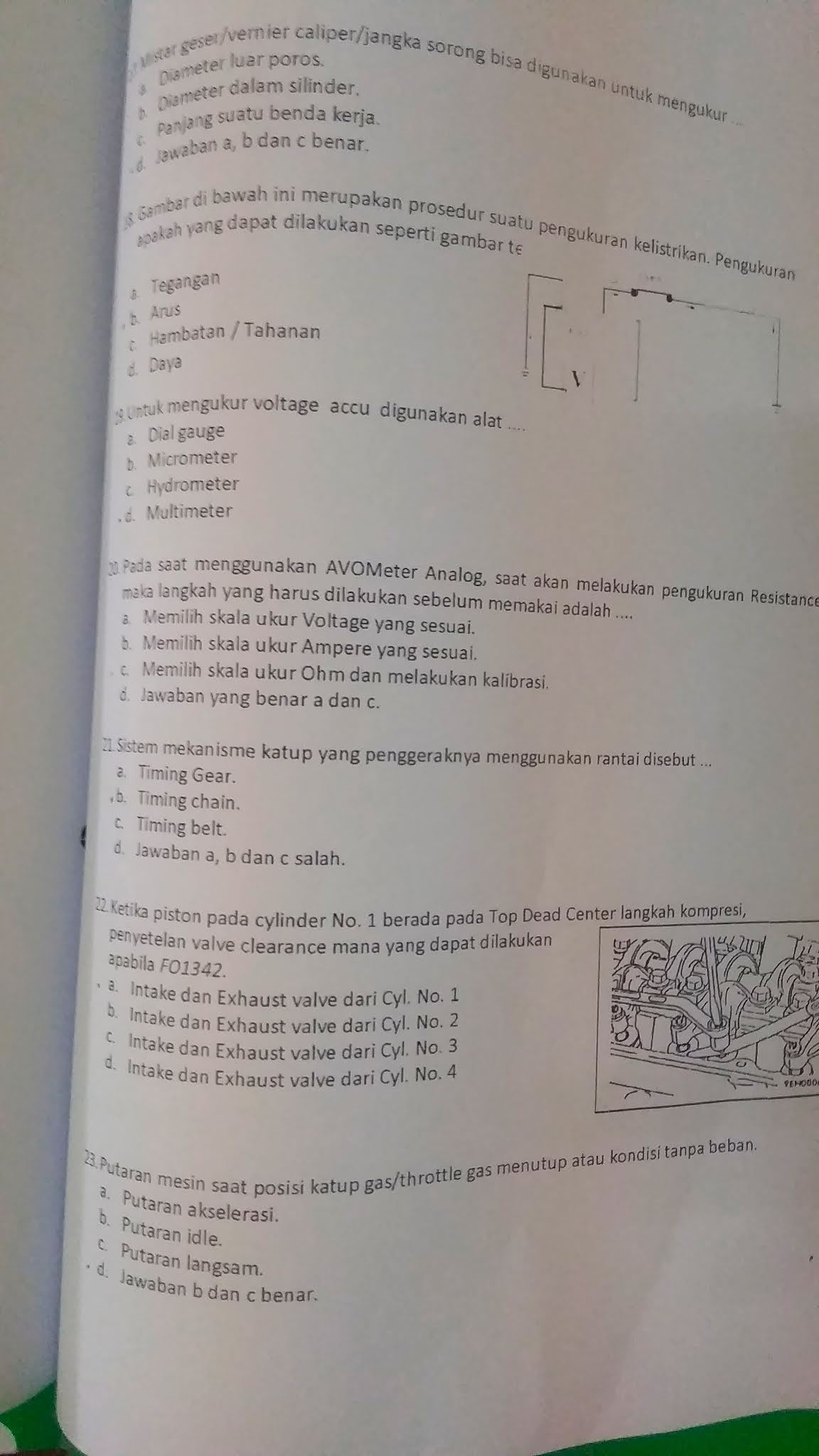 Detail Contoh Soal Uji Kompetensi Bnsp Nomer 19