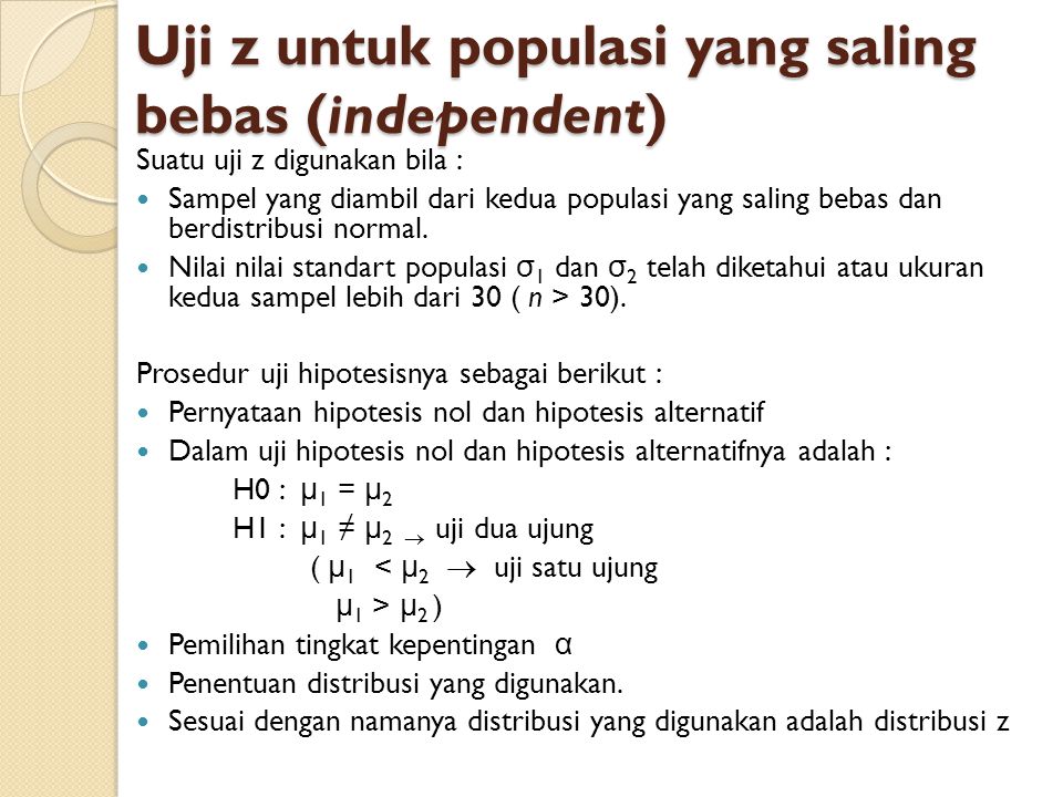 Detail Contoh Soal Uji Z Nomer 3