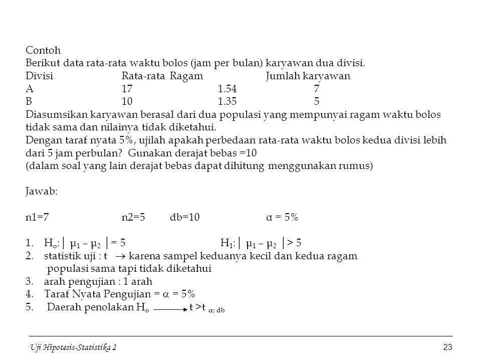 Detail Contoh Soal Uji Z Nomer 39