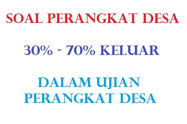 Detail Contoh Soal Ujian Perangkat Desa Nomer 5