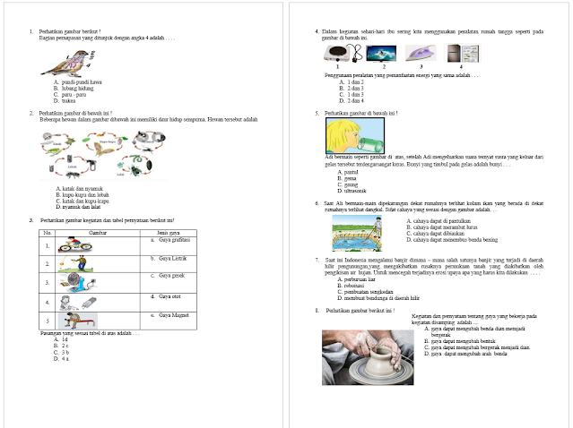 Detail Contoh Soal Ujian Sekolah Nomer 46