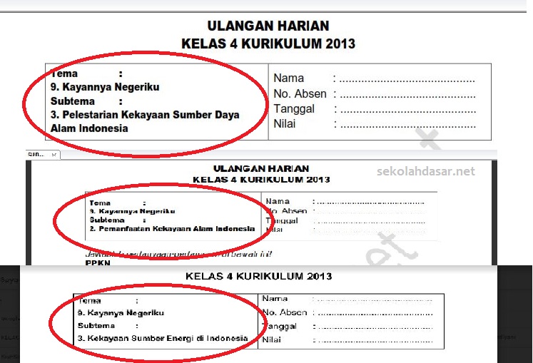 Detail Contoh Soal Ulangan Harian Nomer 23