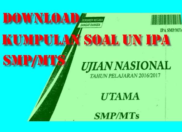 Detail Contoh Soal Un Ipa Smp Nomer 25