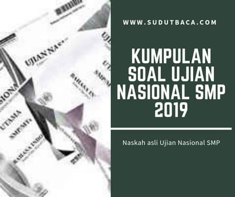 Detail Contoh Soal Un Smp Nomer 17