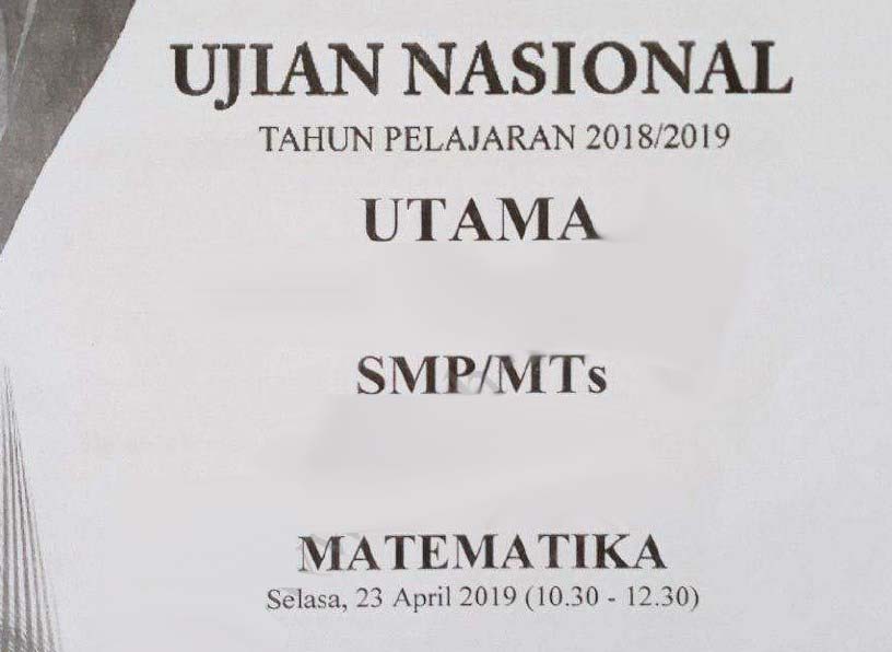 Detail Contoh Soal Un Smp Nomer 23