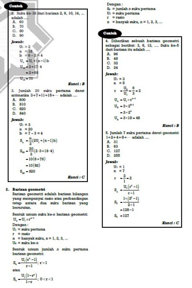 Detail Contoh Soal Un Smp Nomer 44