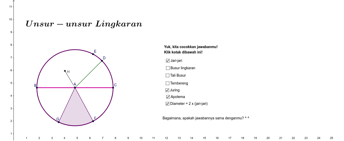 Detail Contoh Soal Unsur Unsur Lingkaran Nomer 22