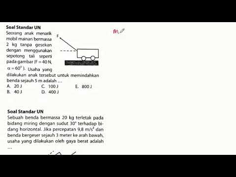 Detail Contoh Soal Usaha Nomer 18