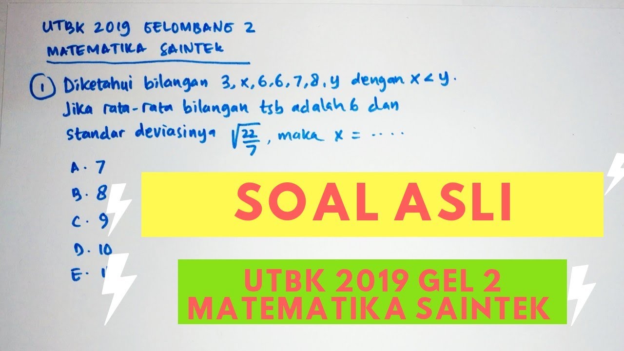 Detail Contoh Soal Utbk Nomer 15