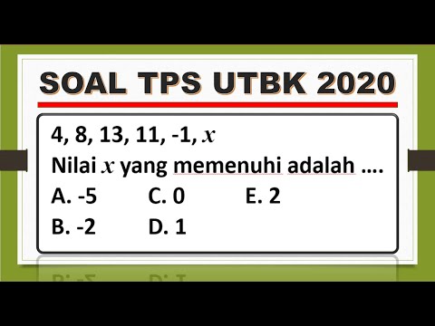 Detail Contoh Soal Utbk 2020 Nomer 5