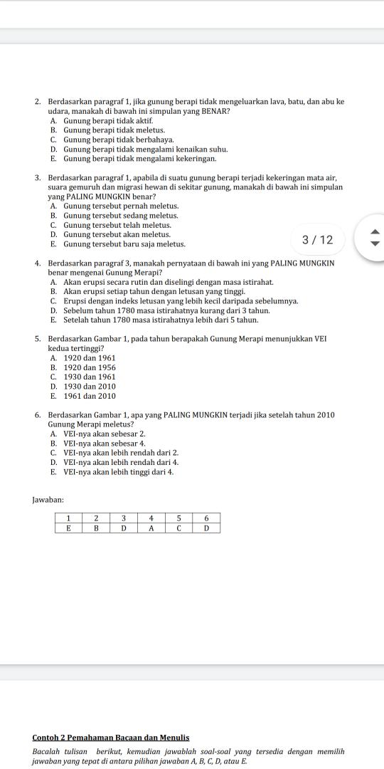 Detail Contoh Soal Utbk Nomer 24