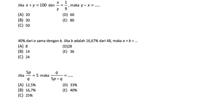 Detail Contoh Soal Utbk Soshum Nomer 44