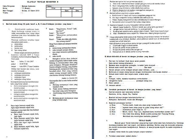 Detail Contoh Soal Uts Nomer 38