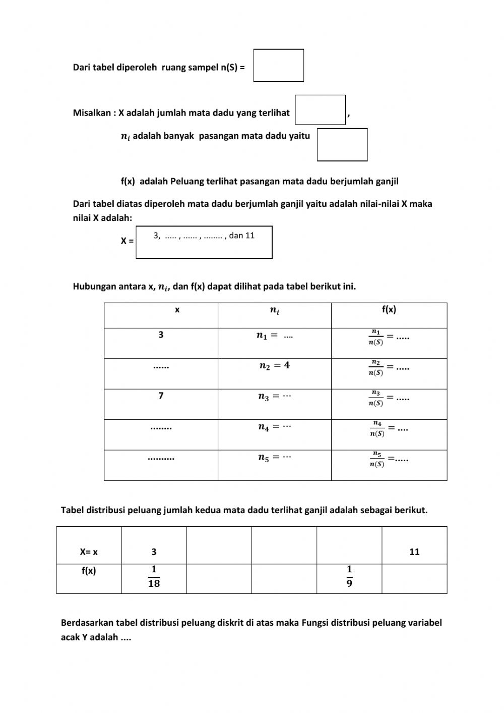 Detail Contoh Soal Variabel Acak Nomer 49