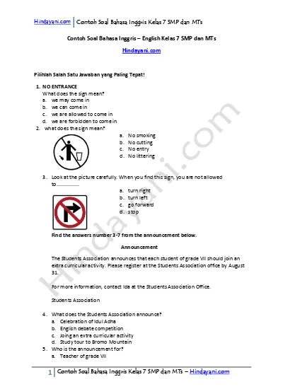 Detail Contoh Soal Vocabulary Nomer 35