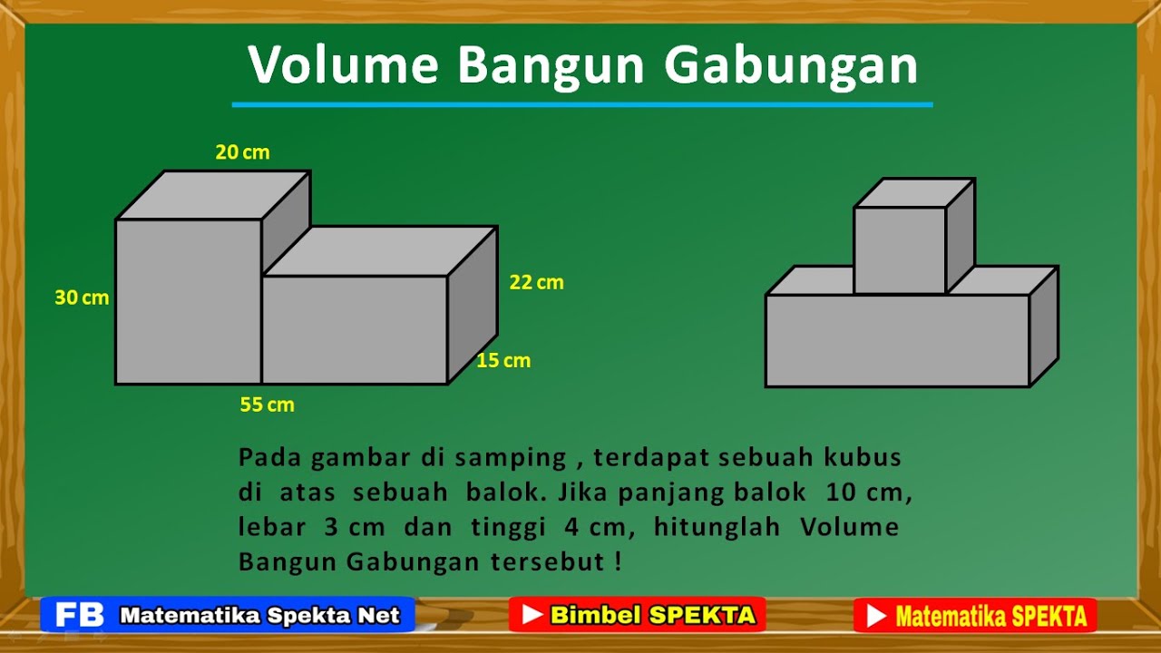 Detail Contoh Soal Volume Bangun Ruang Gabungan Nomer 44